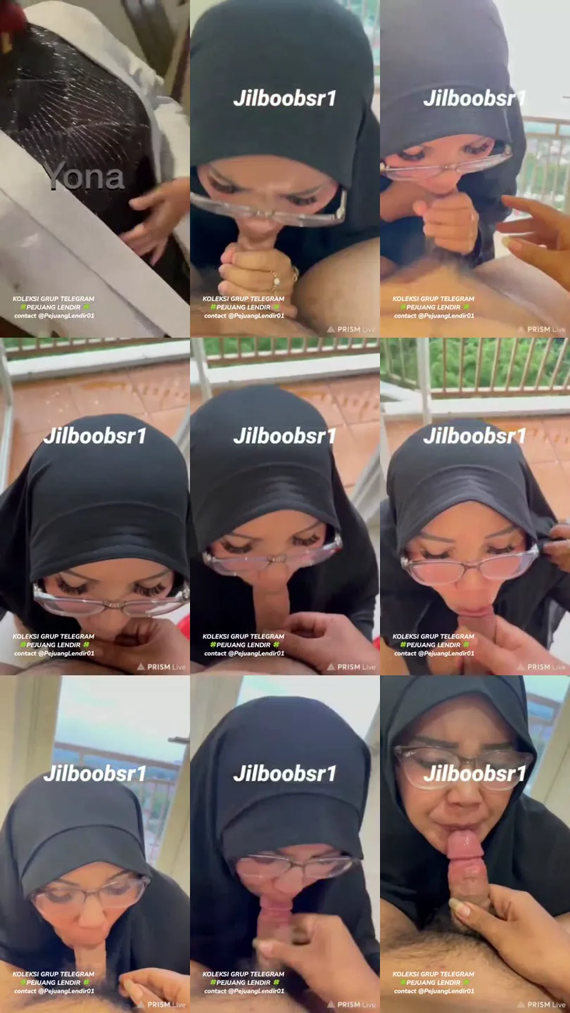 Mamah yona Hijab telan sperma brondong
